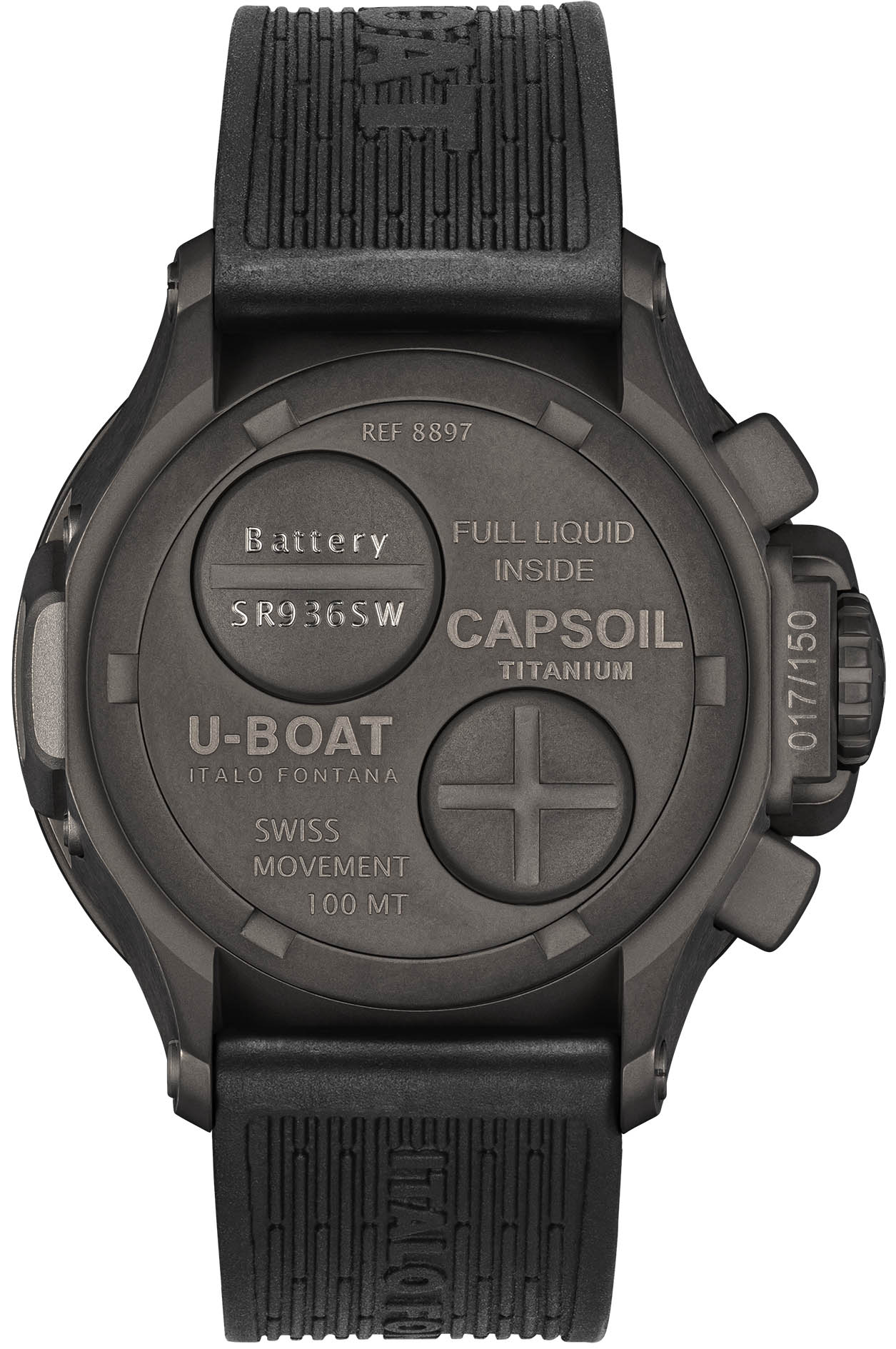 U-Boat Watch Capsoil Titanio Limited Edition D 8897 Image 2