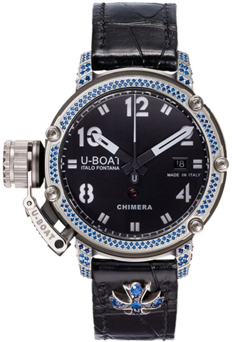 U-Boat Watch Chimera 43 PVD Sapphire Diamonds Limited Edition D 7232 Image 1