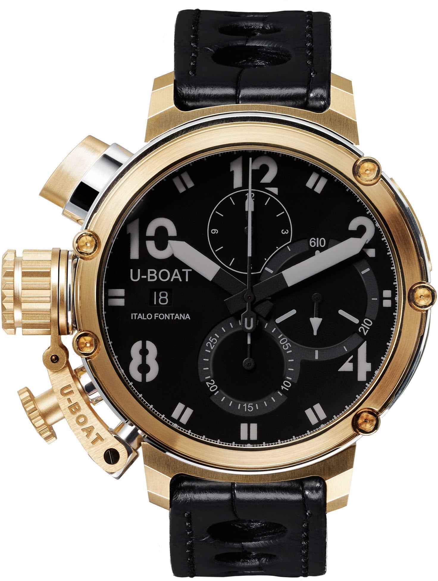 U-Boat Watch Chimera 46 Sideview 18ct Gold Limited Edition 7225 Image 1