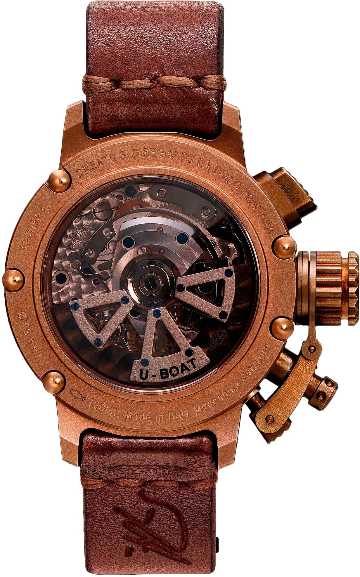 U-Boat Watch Chimera Bronze Chrono Limited Edition D 8014 Image 2