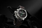 U-Boat Watch Chimera Chronograph Green Steel Limited Edition D 8528 Image 3