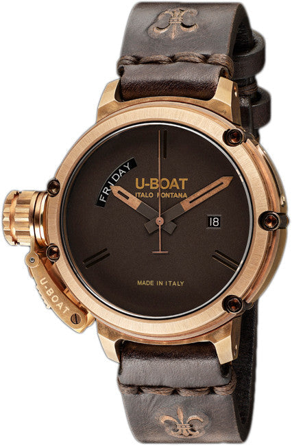 U-Boat Watch Chimera Day Date Bronze Limited Edition 7538 Image 1