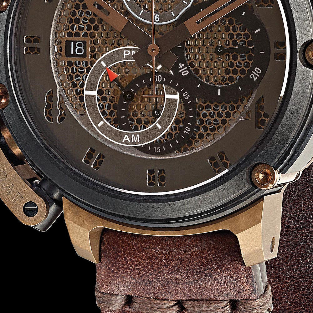 U-Boat Watch Chimera Net Black Bronze Limited Edition 8098 Image 2