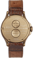 U-Boat Watch Darkmoon 44 Black IP Bronze 8467/B Image 2