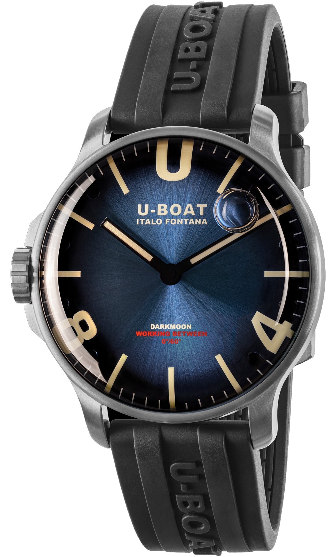 U-Boat Watch Darkmoon 44 Imperial Blue SS D 8704 Image 1