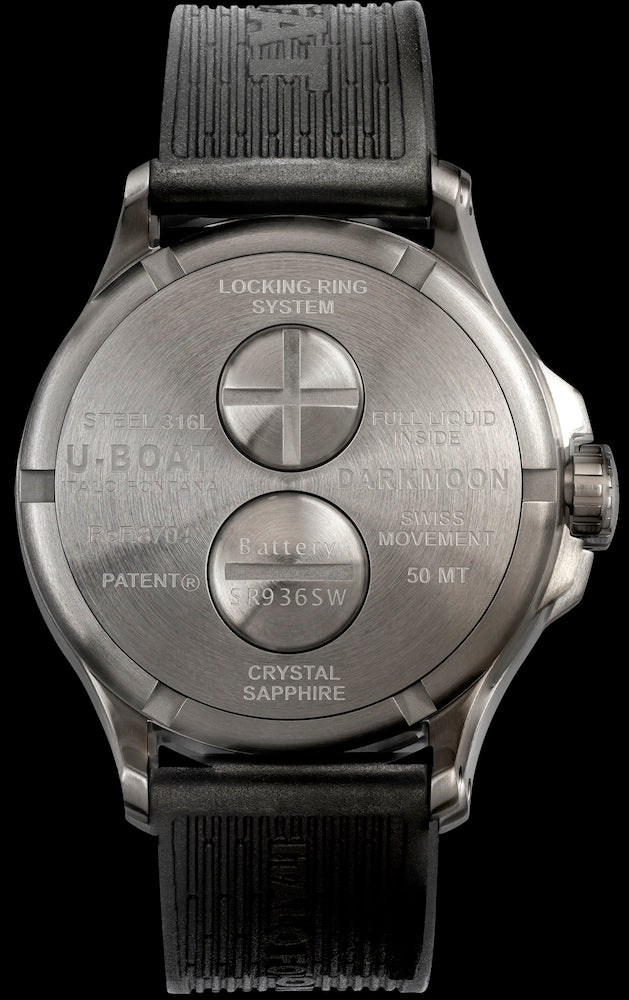 U-Boat Watch Darkmoon 44 Imperial Blue SS D 8704 Image 2