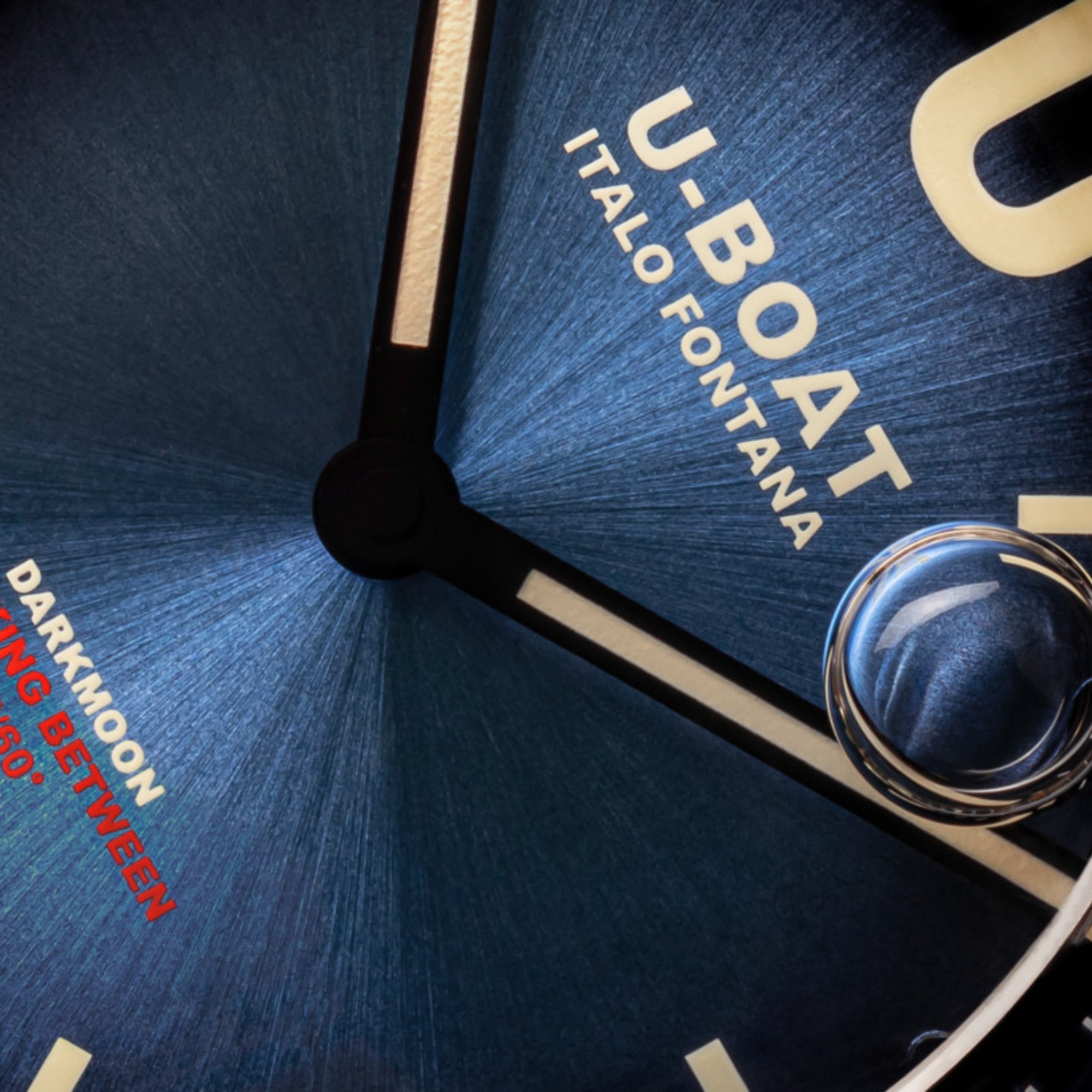 U-Boat Watch Darkmoon 44 Imperial Blue SS D 8704 Image 3