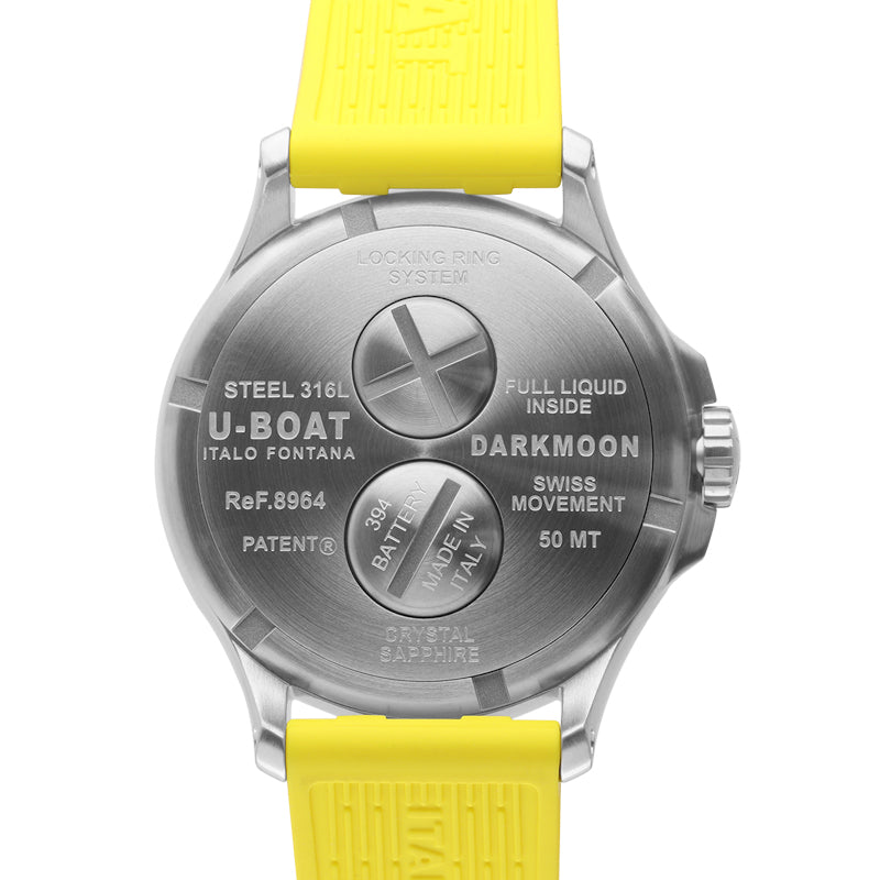 U-Boat Watch Darkmoon 44 Yellow SS Limited Edition D 8964 Image 2