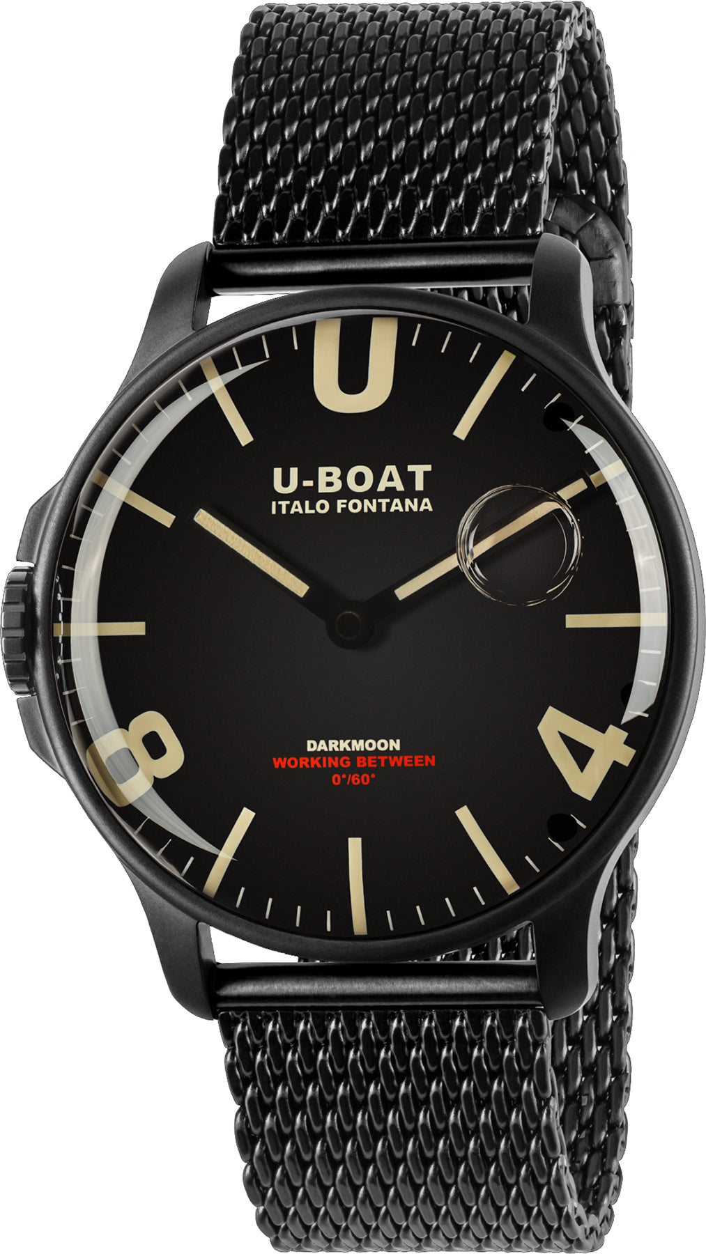U-Boat Watch Darkmoon Black Bracelet IPB 8464/MT Image 1