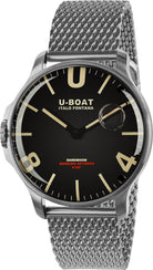 U-Boat Watch Darkmoon Black SS Bracelet SS 8463/MT Image 1