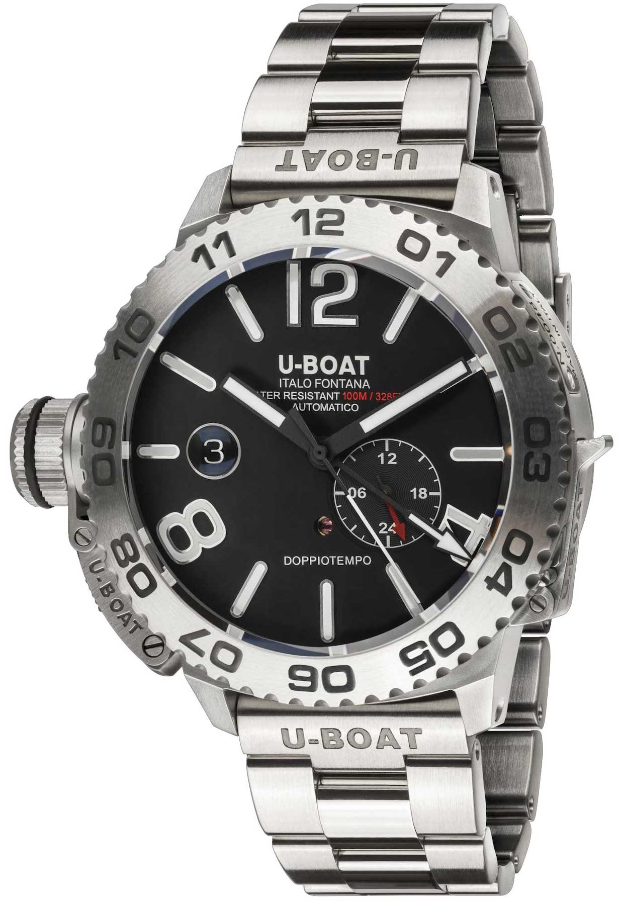 U-Boat Watch Doppio Tempo Auto Bracelet D 9099/MT Image 1