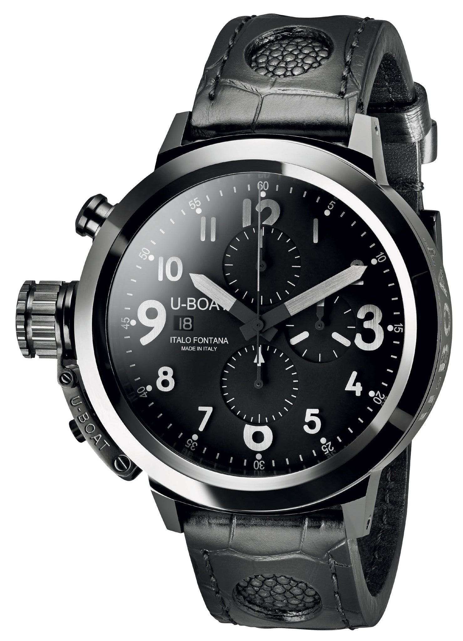 U-Boat Watch Flightdeck 50 CA Black Ceramic Shiny 7387 Image 1