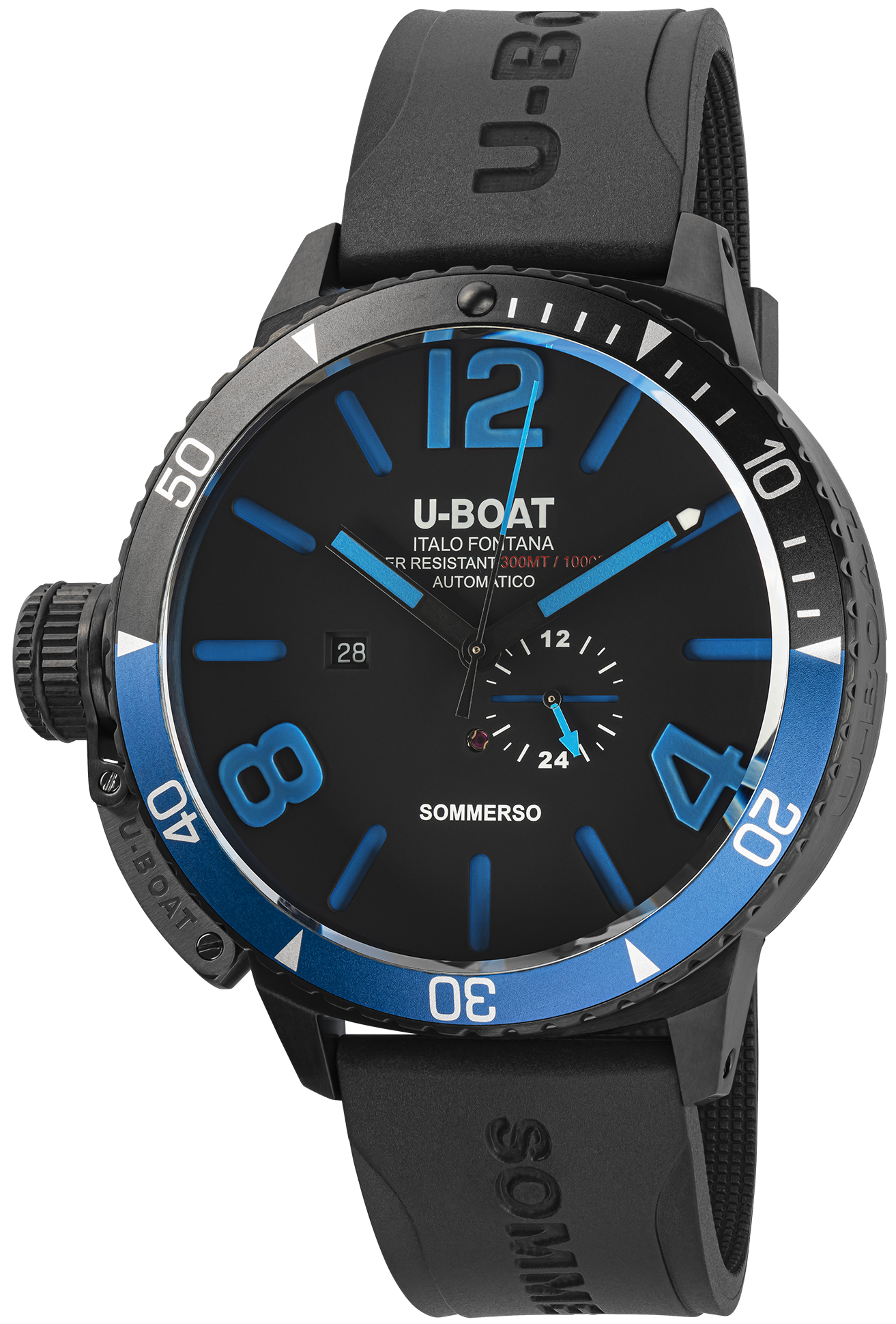 U-Boat Watch Sommerso 56 DLC Blue Limited Edition D 8927 Image 1