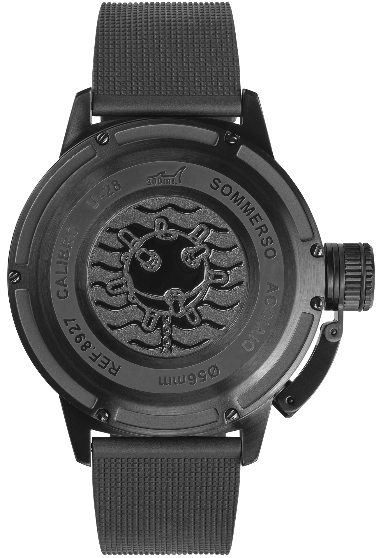 U-Boat Watch Sommerso 56 DLC Blue Limited Edition D 8927 Image 2