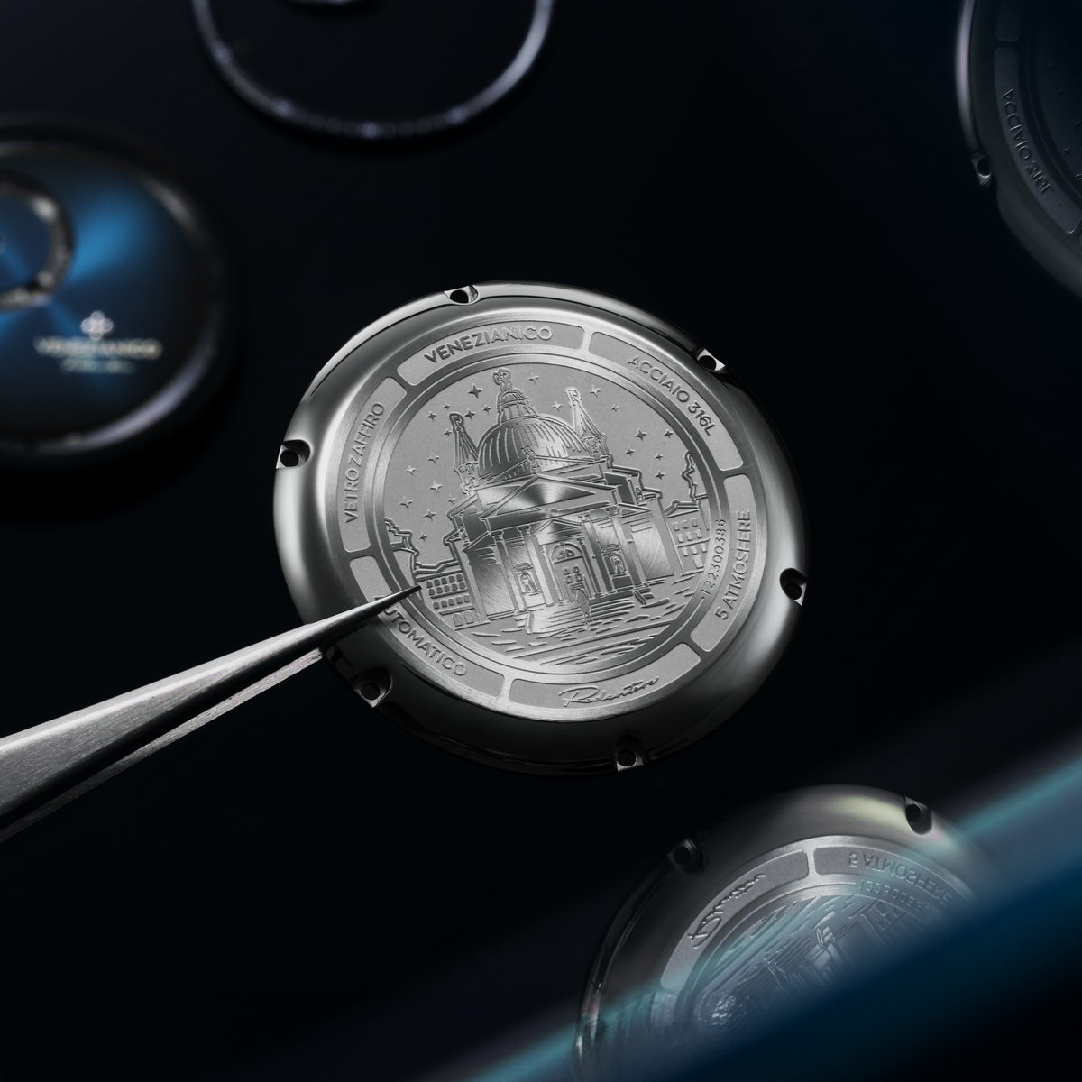 Venezianico Redentore 40 Enigma Blue Watch 1221571.