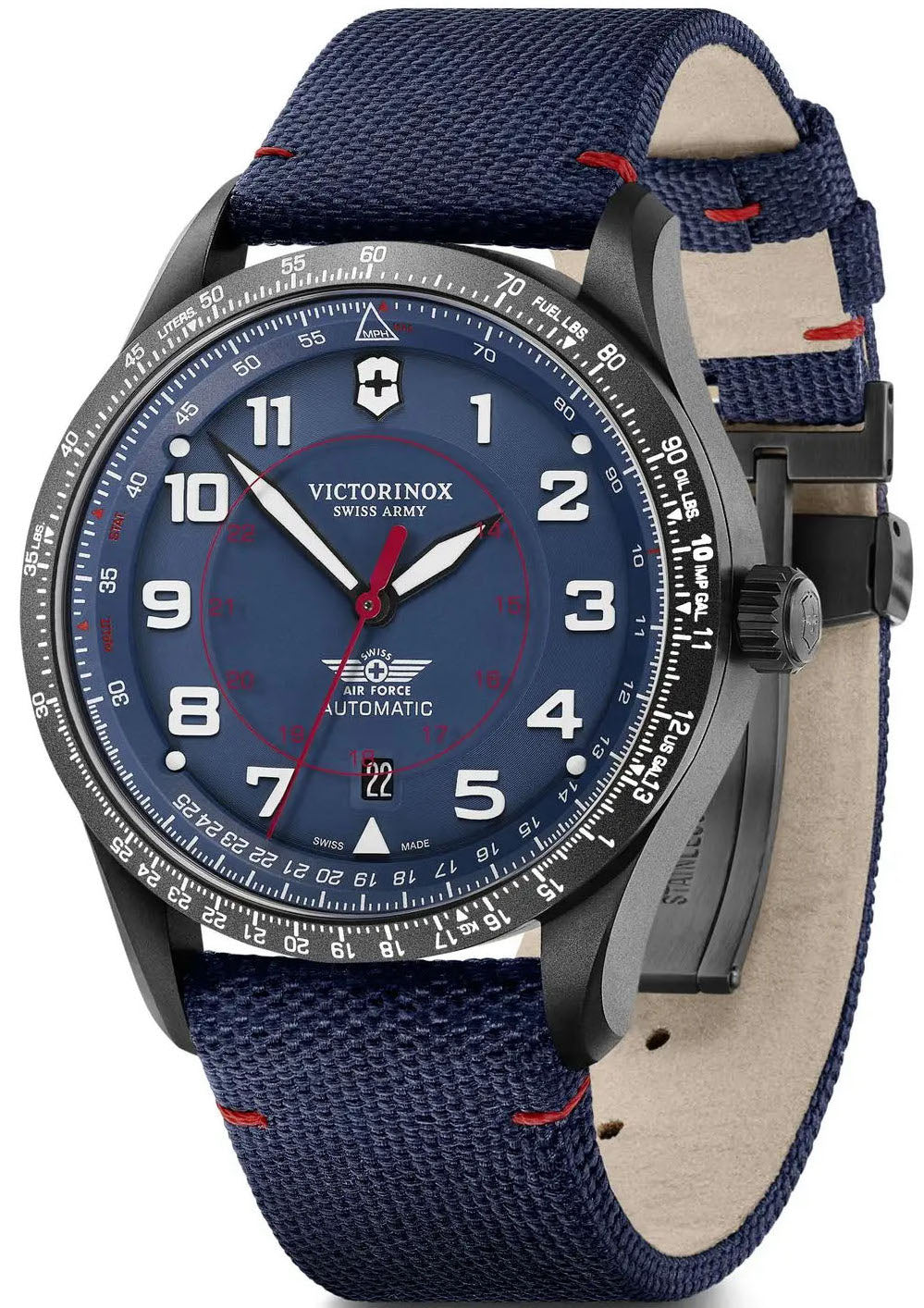 Victorinox Airboss Mechanical Mens Watch 241998 Image 3