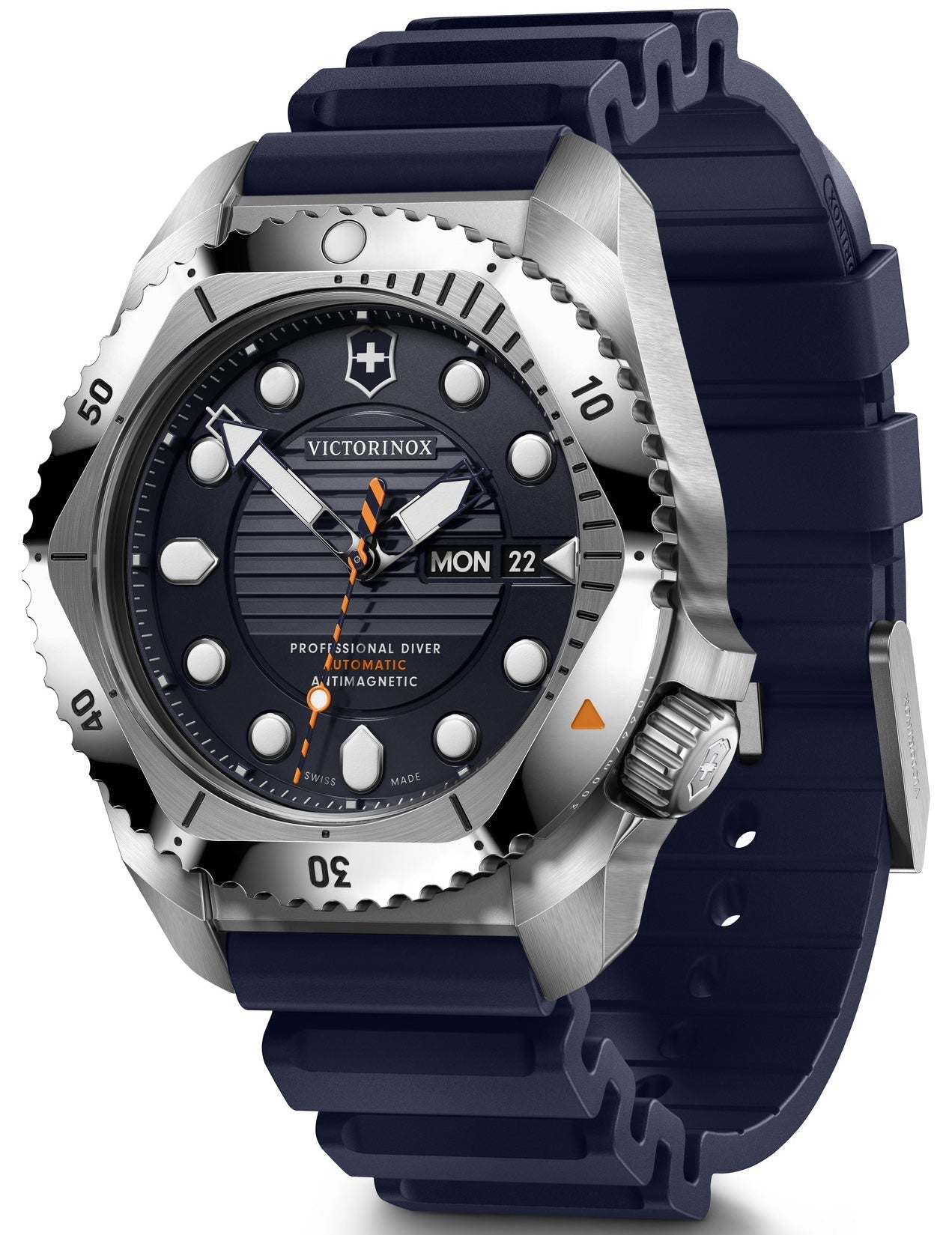 Victorinox Dive Pro Automatic Three Hands Steel Watch 241995 Image 3