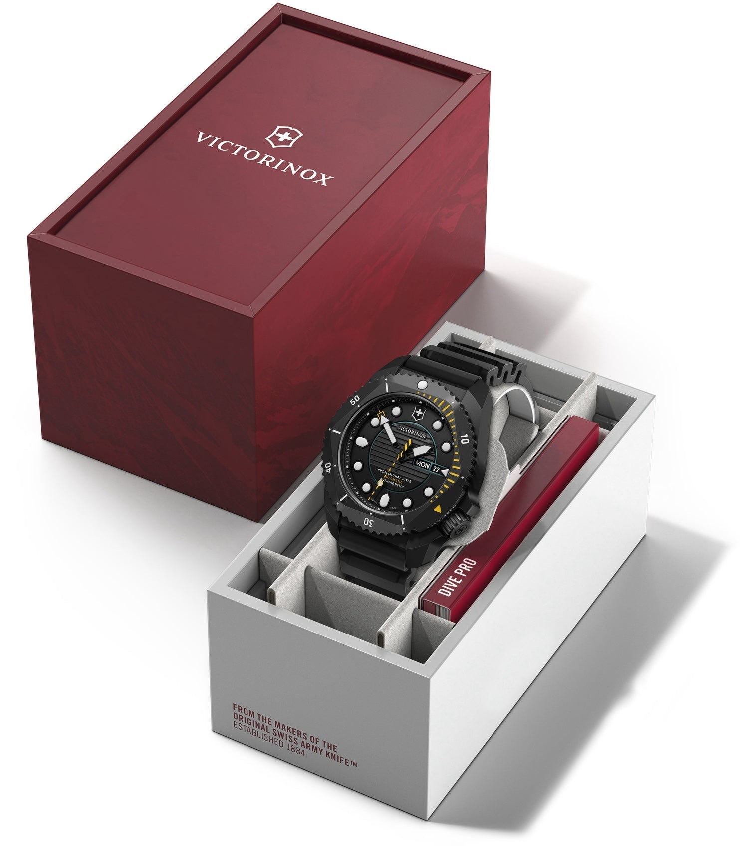 Victorinox Dive Pro Automatic Three Hands Titanium Watch 241997 Image 8