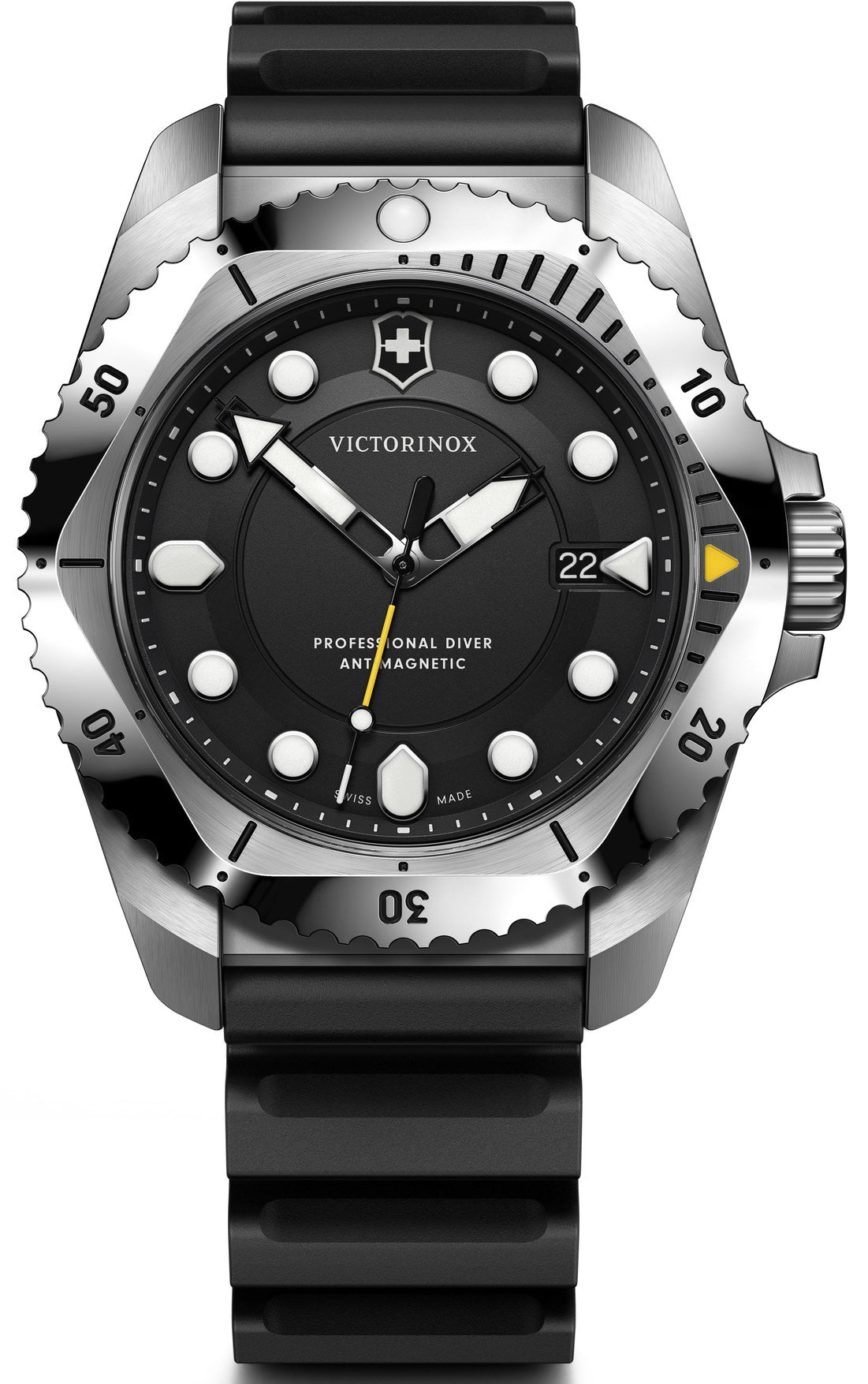Victorinox Dive Pro Quartz Three Hands Steel Watch 241990 Image 1