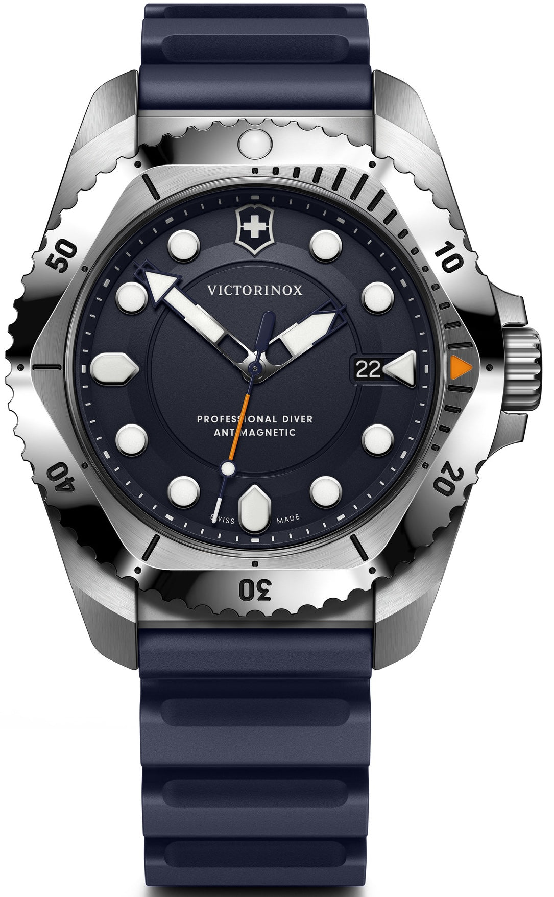 Victorinox Dive Pro Quartz Three Hands Steel Watch VTX-618 Image 1