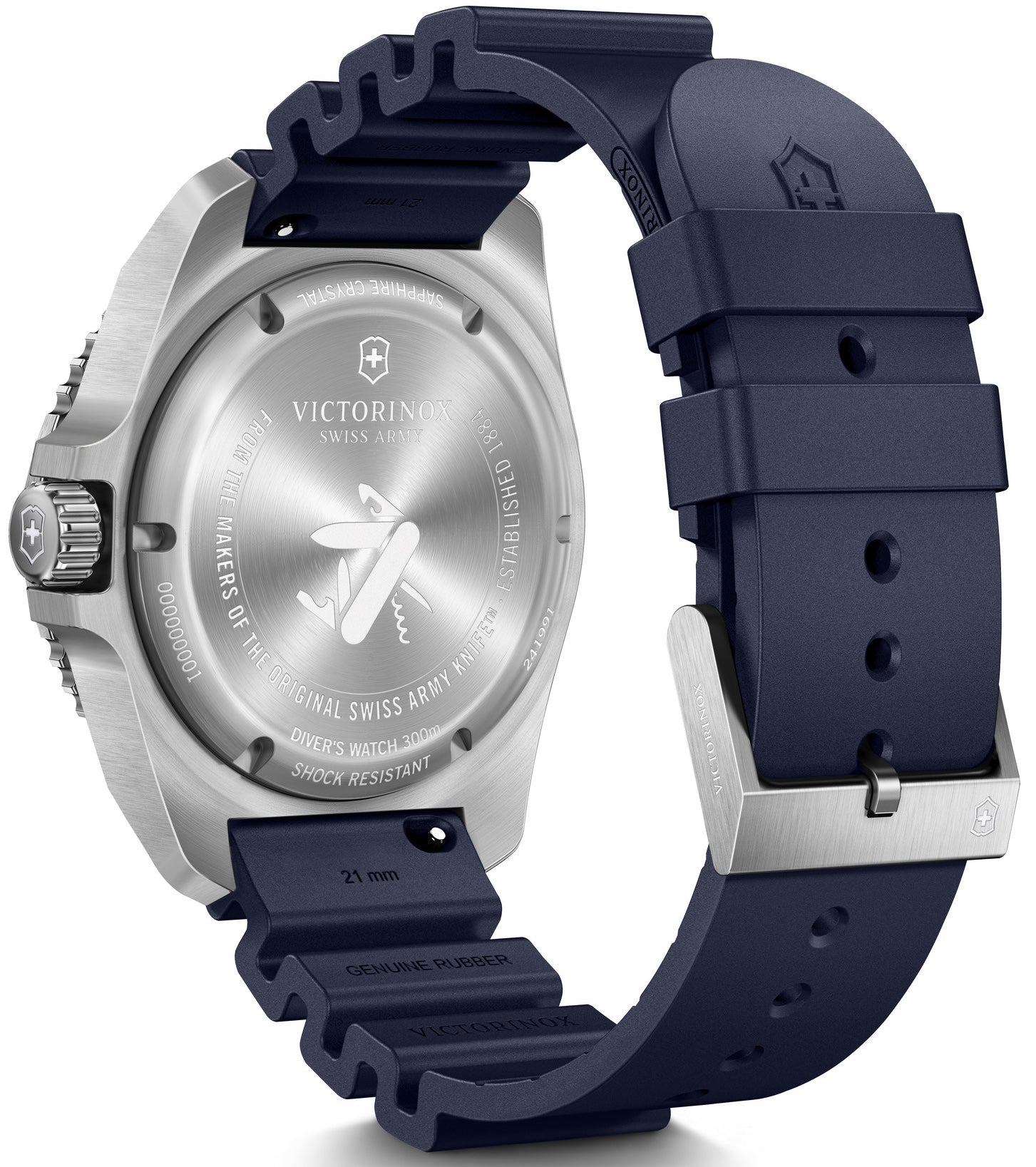 Victorinox Dive Pro Quartz Three Hands Steel Watch VTX-618 Image 3