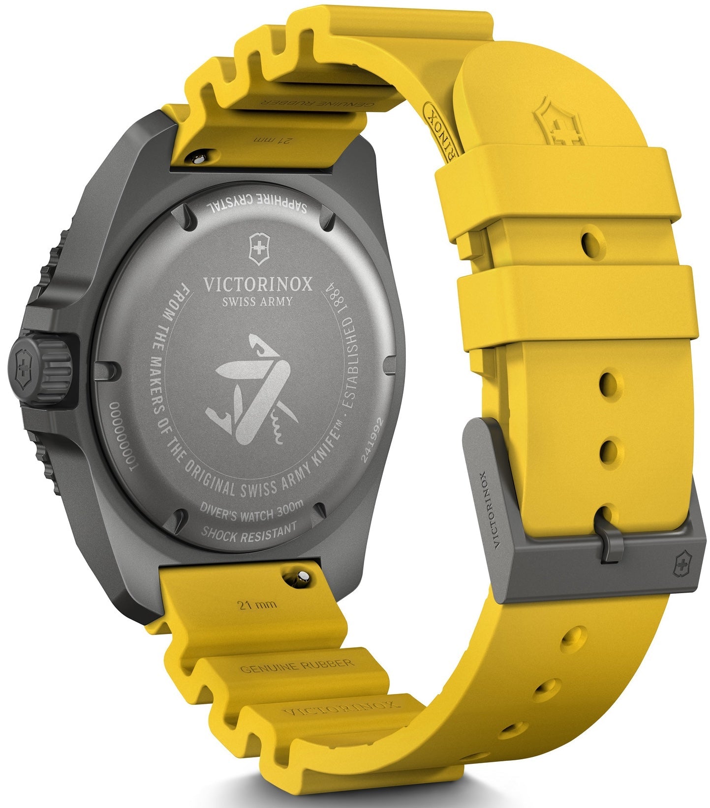 Victorinox Dive Pro Quartz Three Hands Titanium Watch 241992 Image 2