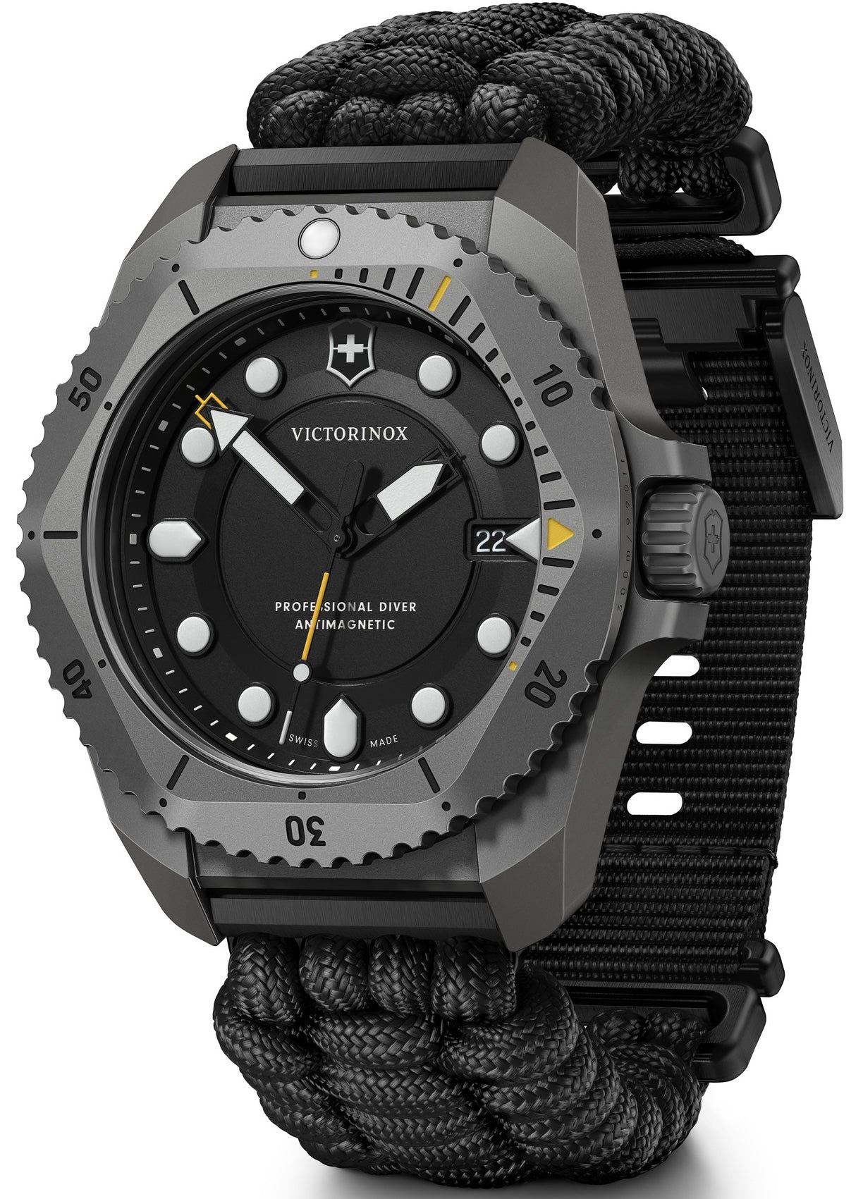 Victorinox Dive Pro Quartz Three Hands Titanium Watch 241993.1 Image 2