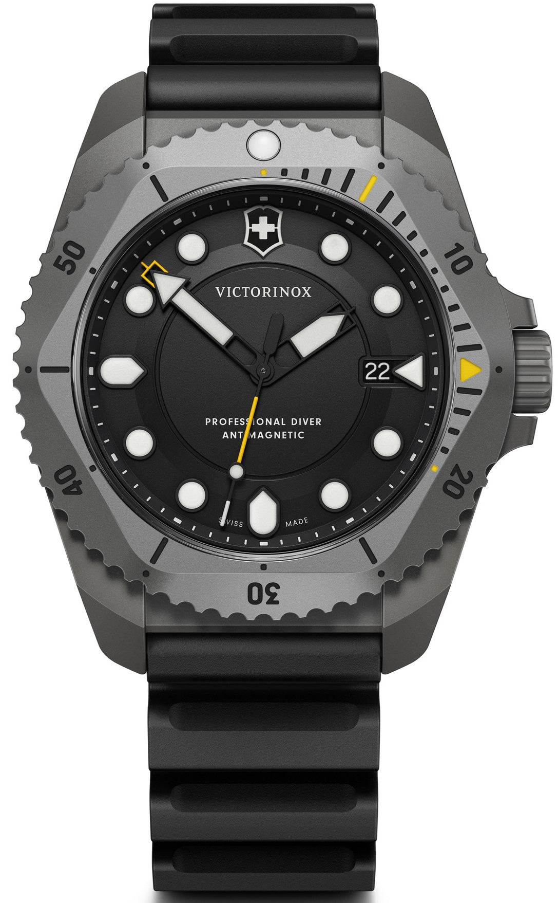 Victorinox Dive Pro Quartz Three Hands Titanium Watch 241993.1 Image 4