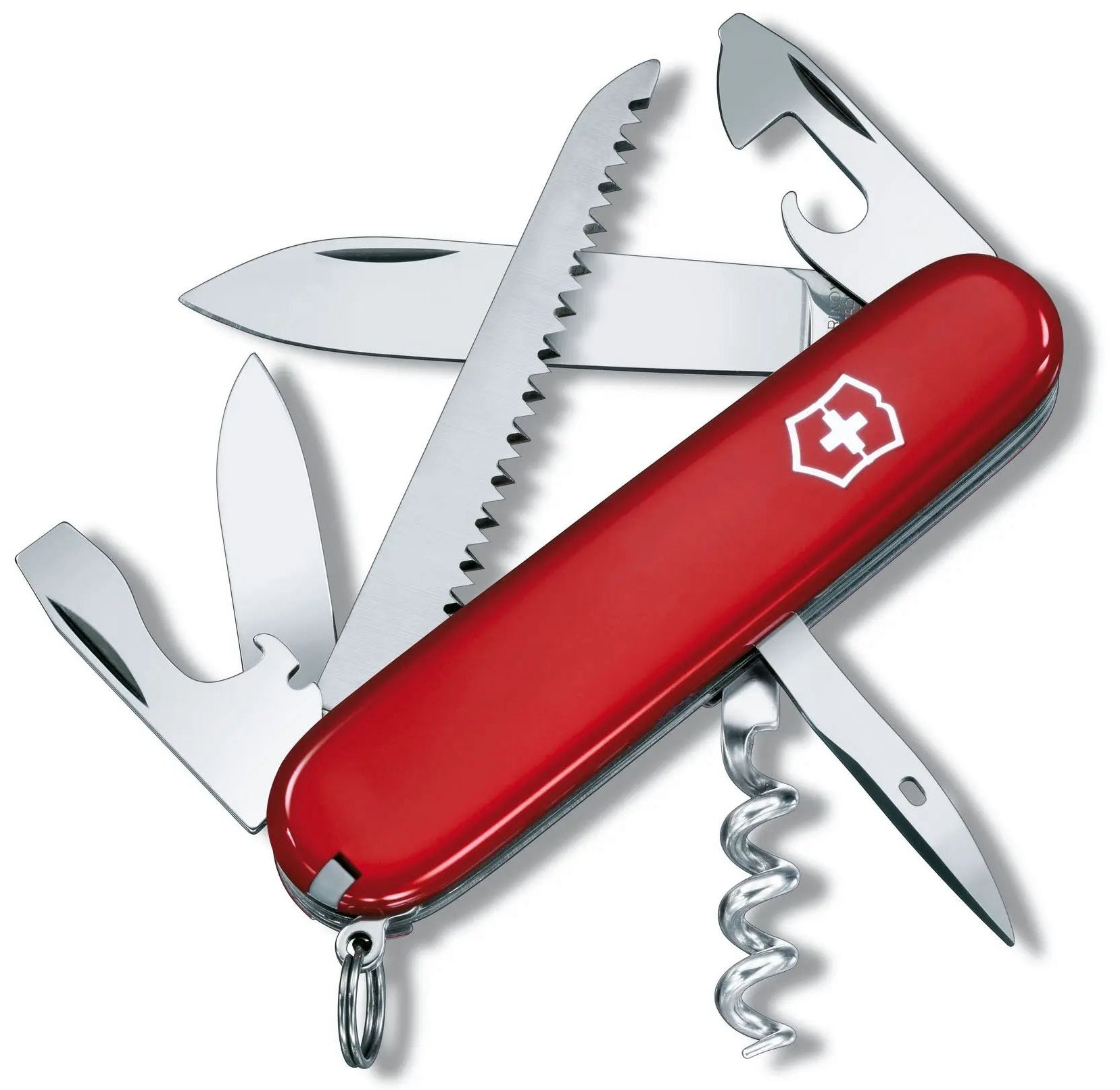 Victorinox Medium Pocket Knife Camper Red 13613 Image 1