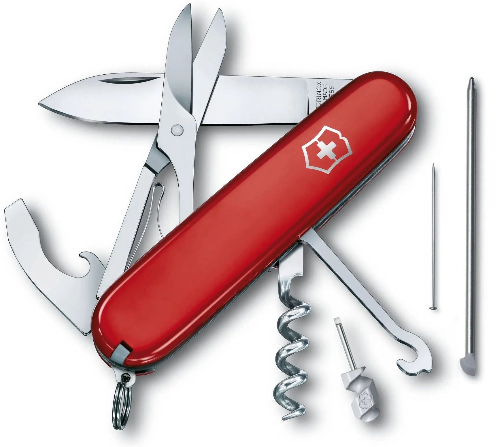 Victorinox Medium Pocket Knife Compact Red 1340500 Image 2