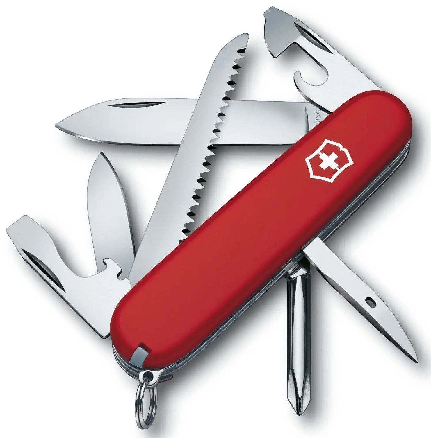 Victorinox Medium Pocket Knife Hiker Red 1461300 Image 1