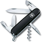 Victorinox Medium Pocket Knife Spartan Black 1360330 Image 1