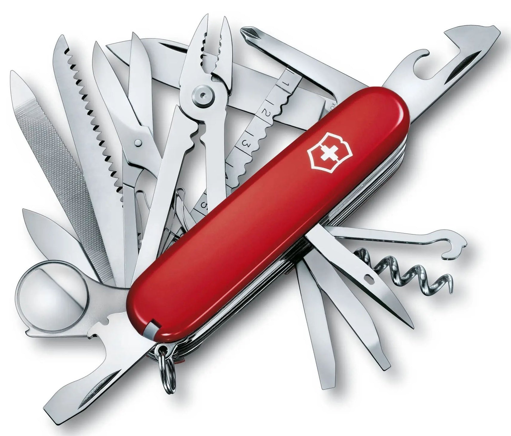 Victorinox Medium Pocket Knife Swiss Champ Red 1679500 Image 1