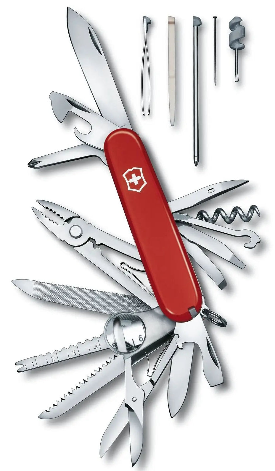 Victorinox Medium Pocket Knife Swiss Champ Red 1679500 Image 3