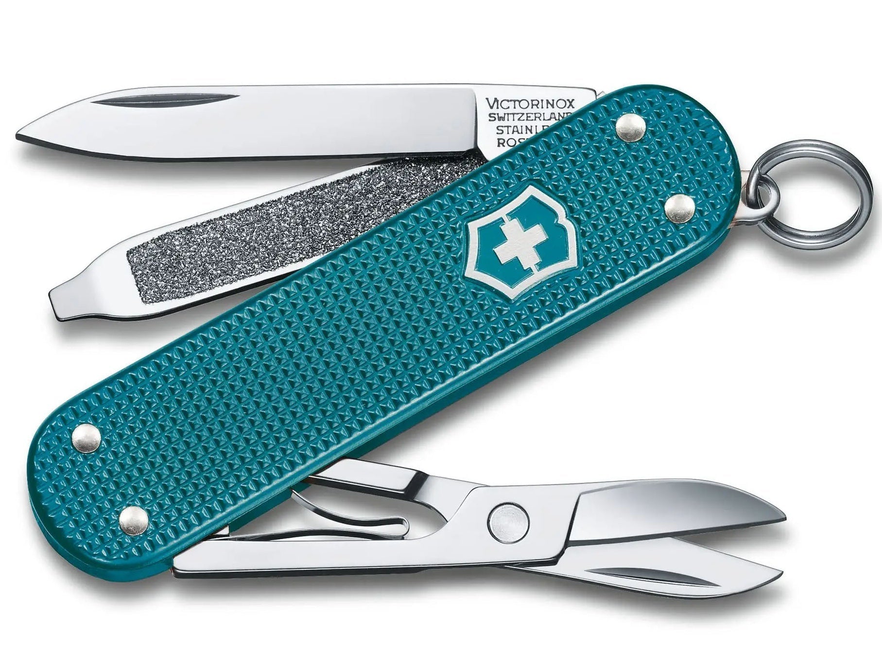 Victorinox Small Pocket Knife Classic SD Alox Wild Jungle 06221242G Image 1