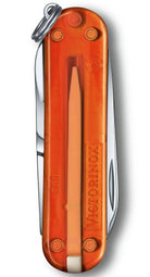 Victorinox Small Pocket Knife Classic SD Transparent Fire Opal 06223T82G Image 2