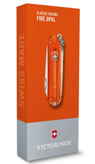 Victorinox Small Pocket Knife Classic SD Transparent Fire Opal 06223T82G Image 4