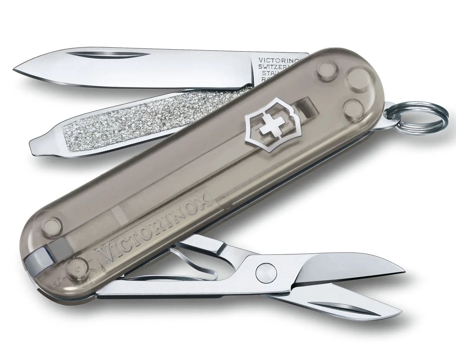 Victorinox Small Pocket Knife Classic SD Transparent Mystic Morning 06223T31G Image 1