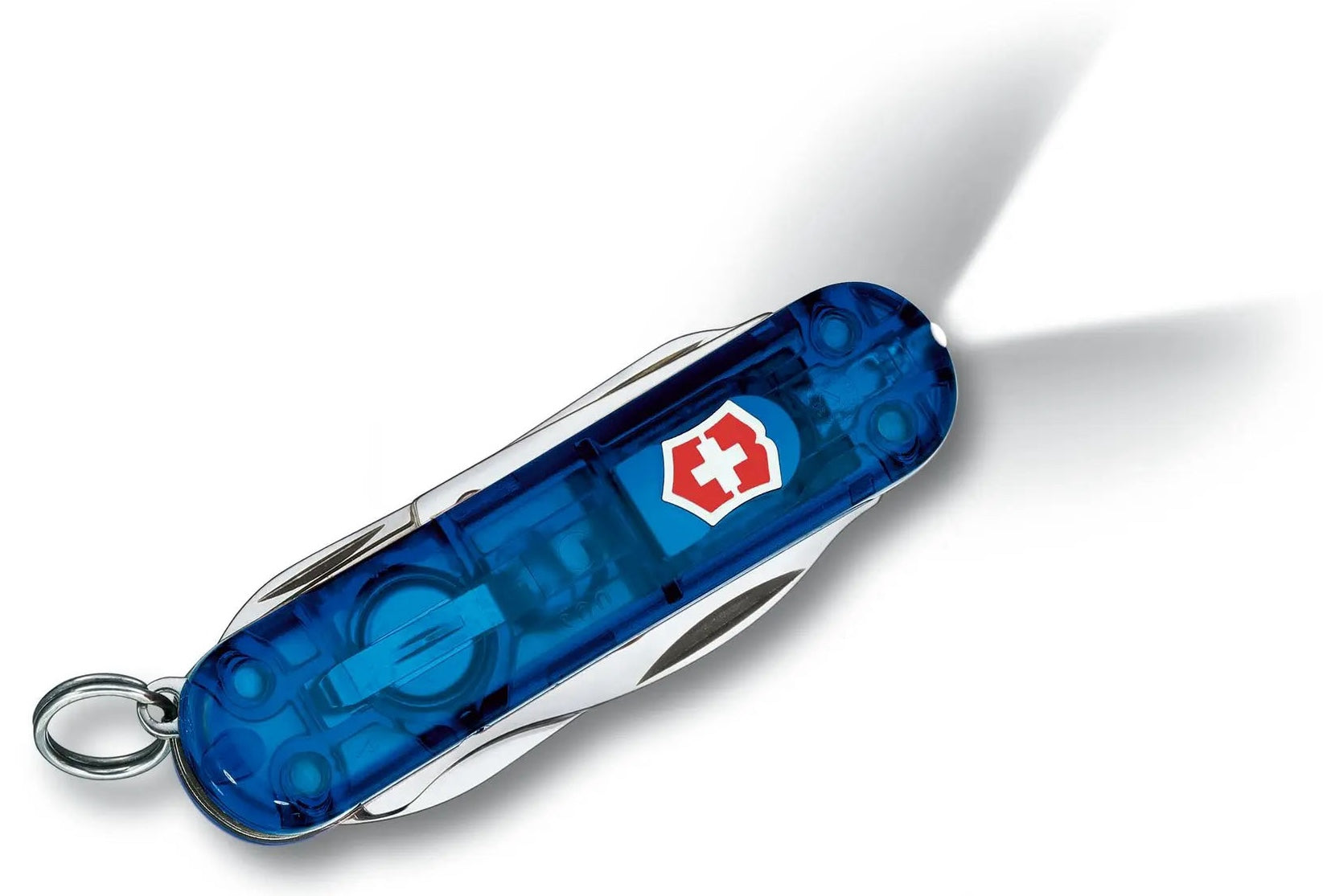 Victorinox Small Pocket Knife Midnight Manager Blue Transparent 06366T2 Image 2