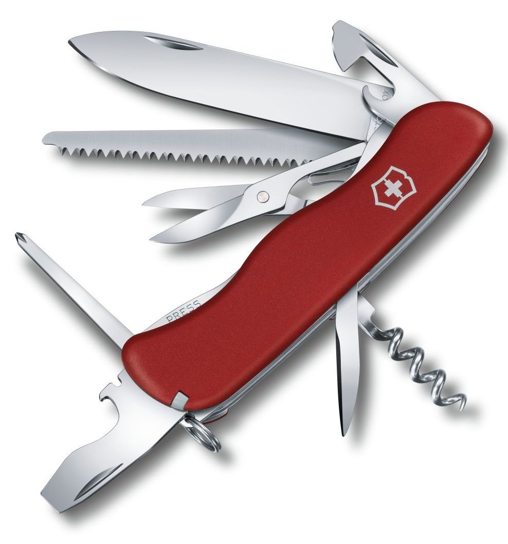 Victorinox Swiss Army Large Pocket Knife Outrider Blister Pack 0.8513B1 Image 1