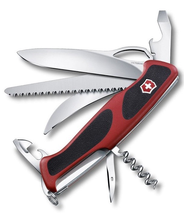 Victorinox Swiss Army Large Pocket Knife Rangergrip 57 Hunter 0.9583MC Image 1