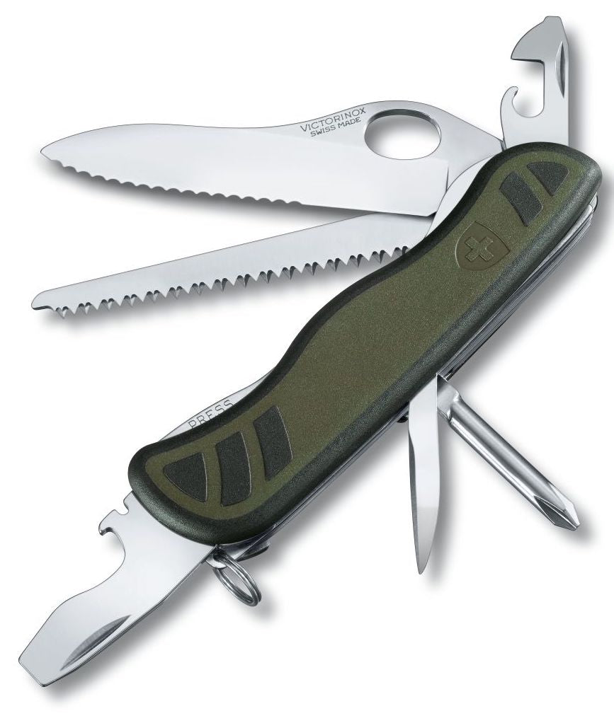 Victorinox Swiss Army Large Pocket Knife Swiss Soldiers Knife Blister Pack 0.8461MWCHB1 Image 1