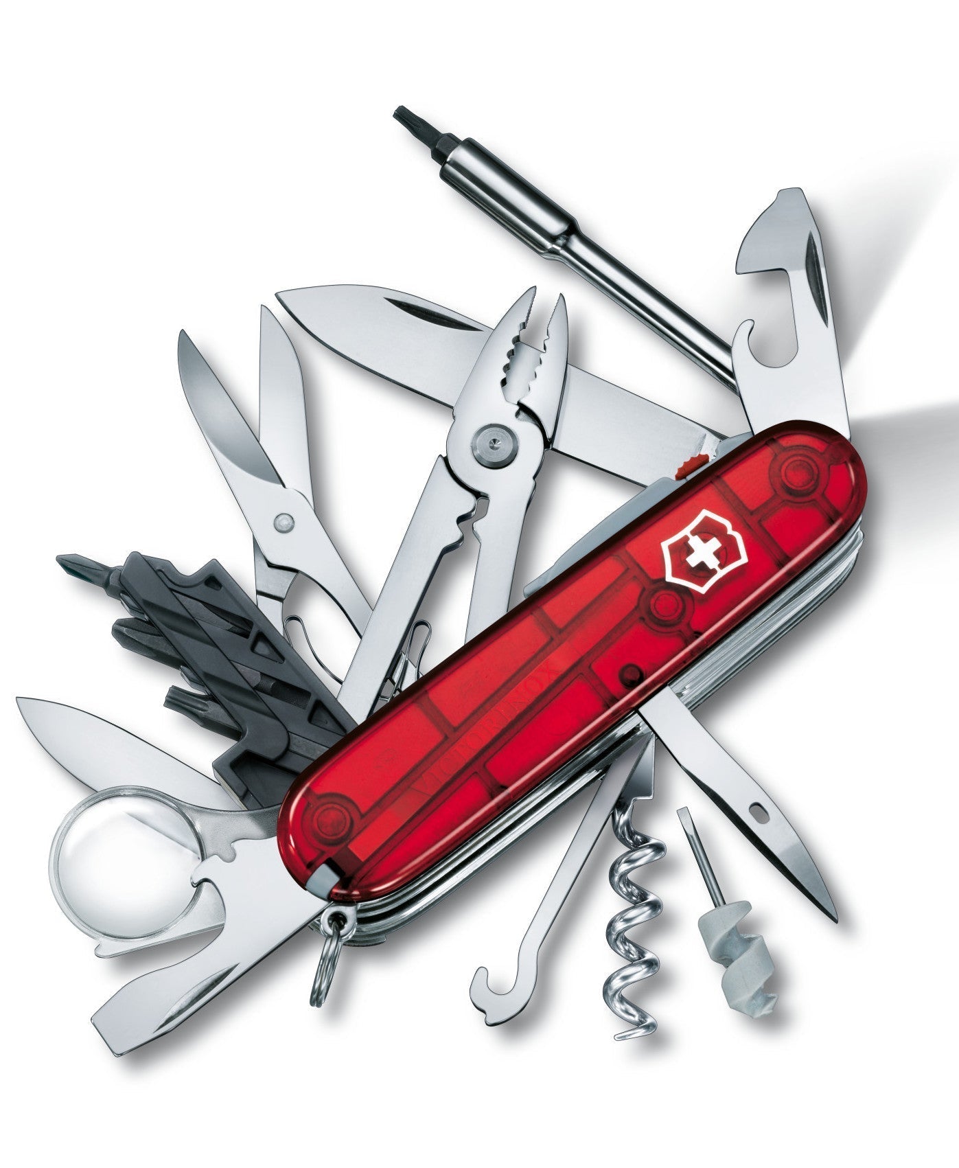 Victorinox Swiss Army Medium Pocket Knife Cybertool Lite 1.792.5T Image 1
