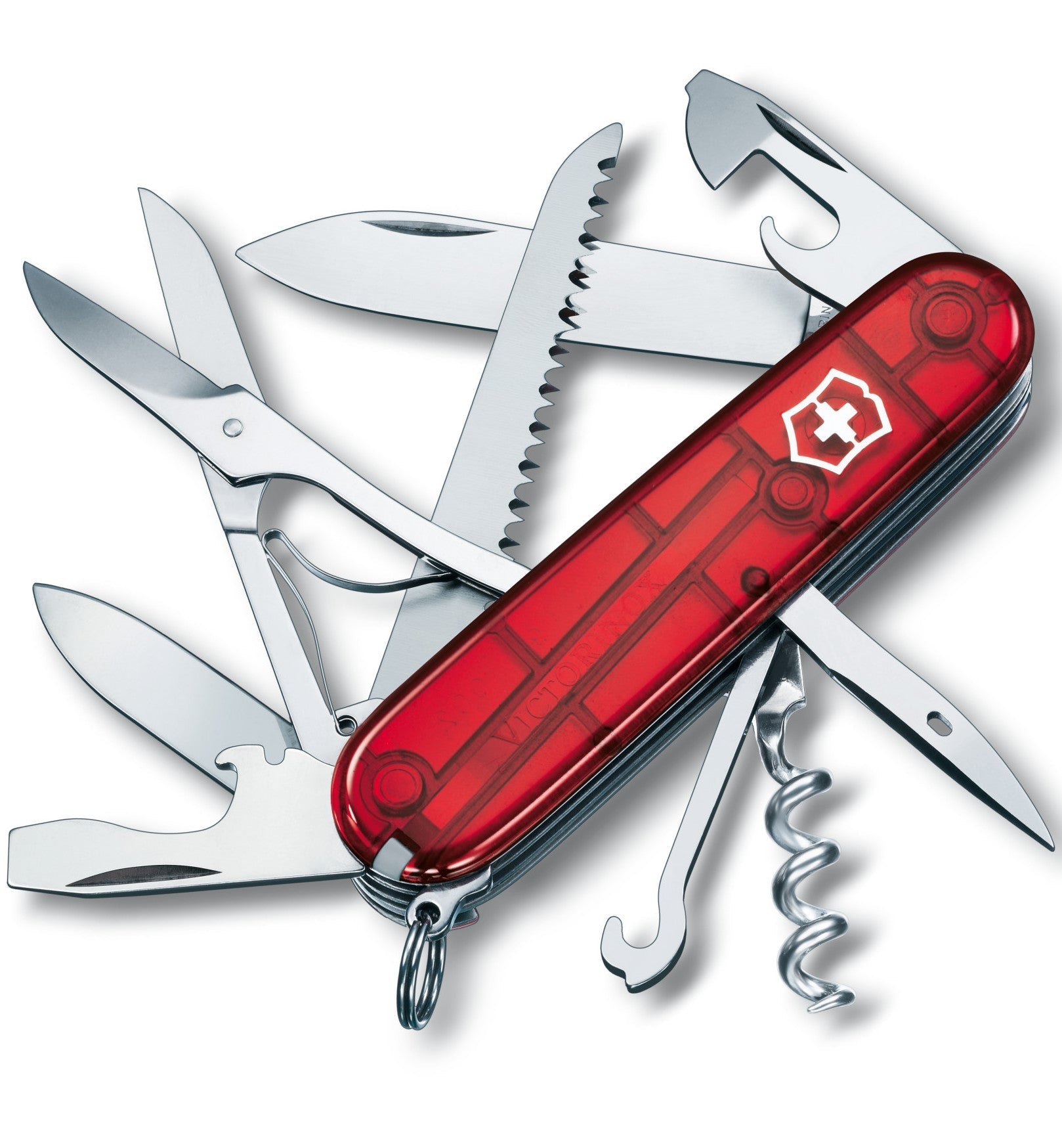 Victorinox Swiss Army Medium Pocket Knife Huntsman Blister Pack 1.371.3T Image 1