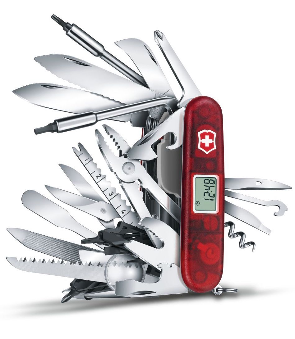Victorinox Swiss Army Medium Pocket Knife Swiss Champ XAVT D 1.6795XAVT Image 1