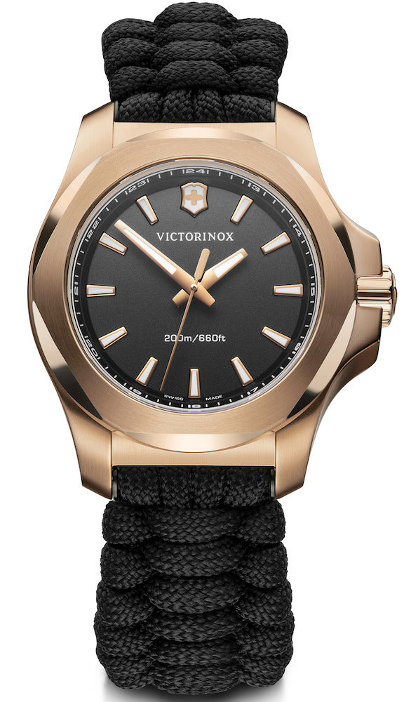 Victorinox Swiss Army Watch I.N.O.X. V Black Rose Gold 241880 Image 1