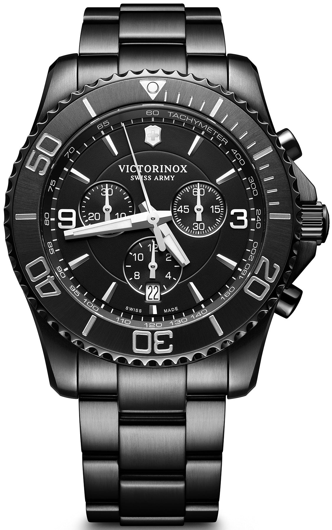 Victorinox Watch Maverick Chrono Black Edition 241797 Image 1