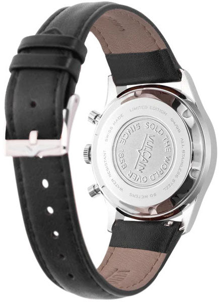 Vulcain Chronograph 38mm Black Watch 640109B00.BAC201 Image 3