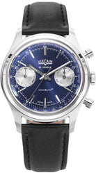 Vulcain Chronograph 38mm Blue Watch 640109A30.BAC201 Image 1