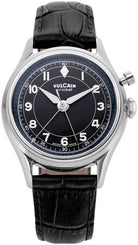 Vulcain Cricket Classique 36mm Black White Blue Watch 100169B07.BAL301 Image 1